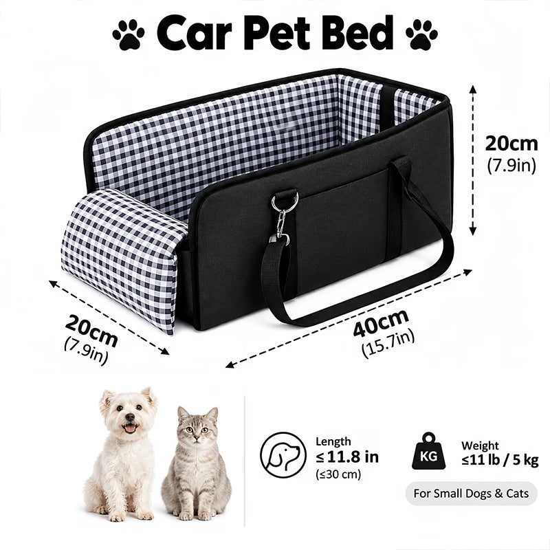 Car Mounted Pet Car Seat – Free Shipping