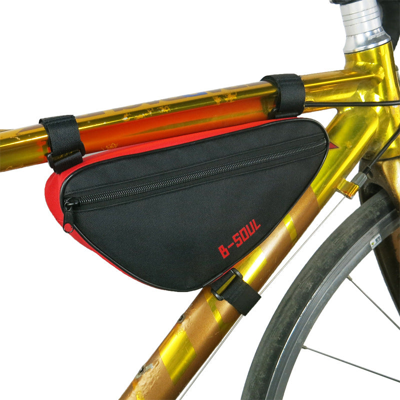 B-SOUL Mountain Bike Bag Bicycle Bag Saddle Triangle Bag Car Beam Bag Tool Bag Bicycle Equipment - Free Shipping - aurelia-clothing-8955