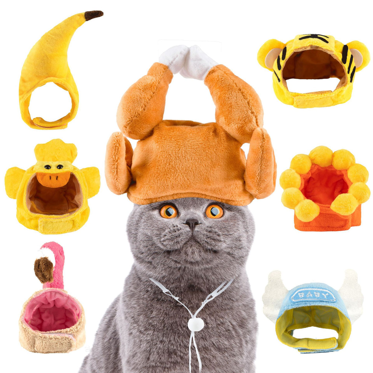 Pet chicken leg hat dog cat-Free Shipping