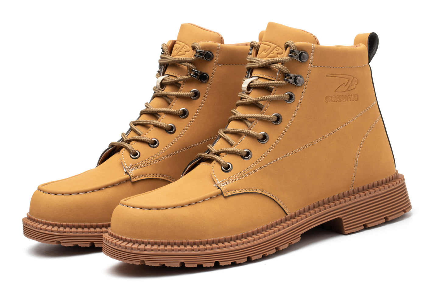 Comfortable And Durable Work Shoes Microfiber Leather Safety Shoes Mens Anti Smash And Anti Puncture Work Shoes - Free Shipping - aurelia-clothing-8955