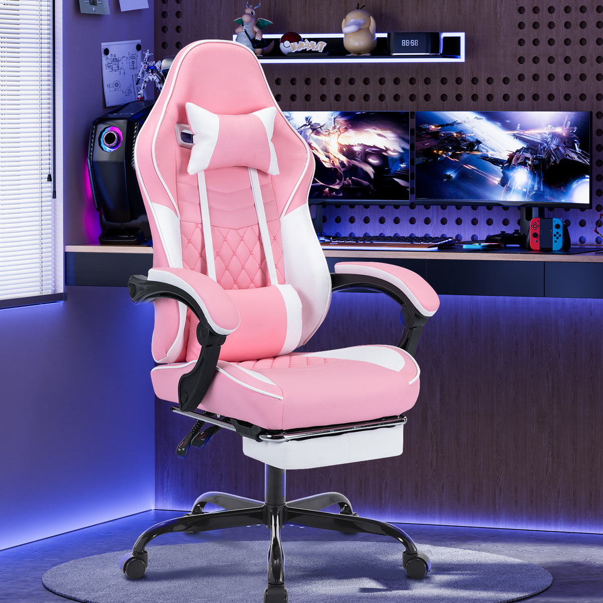 Ergonomic Video Gamer Chairs,Computer Gaming Chairs-Free Shipping - aurelia-clothing-8955