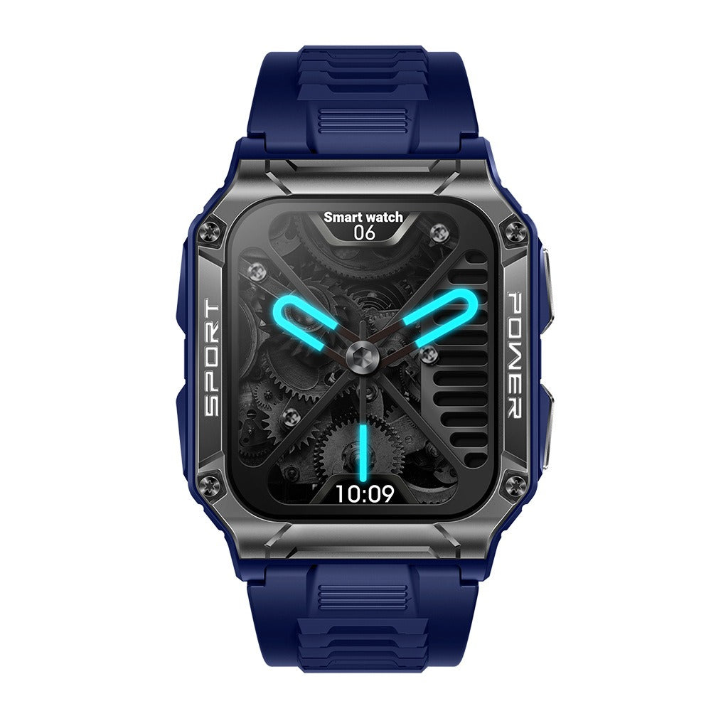 NX6 smart watch Bluetooth call 1.95 inch large screen compass heart rate blood oxygen IP68 waterproof - Free Shippinh - aurelia-clothing-8955