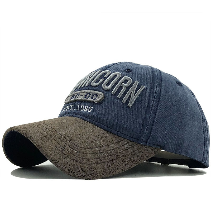 New fishing Baseball Caps For Men Denim Streetwear Women Dad Hat Snapback Embroidery MenS Cap Casual Casquette Hip Hop Cap - FreeShipping - aurelia-clothing-8955