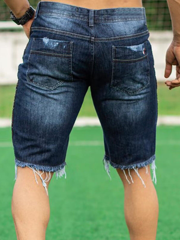 Slim Fit Fashion Jeans Mens Shorts - Free Shipping - aurelia-clothing-8955