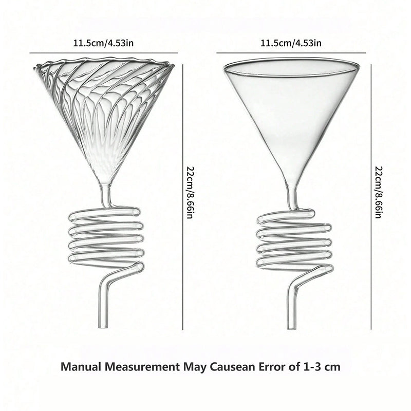 Spiral Cooling Pour-Over Coffee Filter Holder-Free Shipping - aurelia-clothing-8955