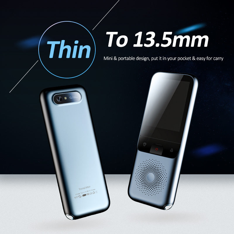 T11 Intelligent Voice Translator 14 Countries 138 Languages WIFI Camera Recording Intelligent Voice Translator - Free Shipping - aurelia-clothing-8955