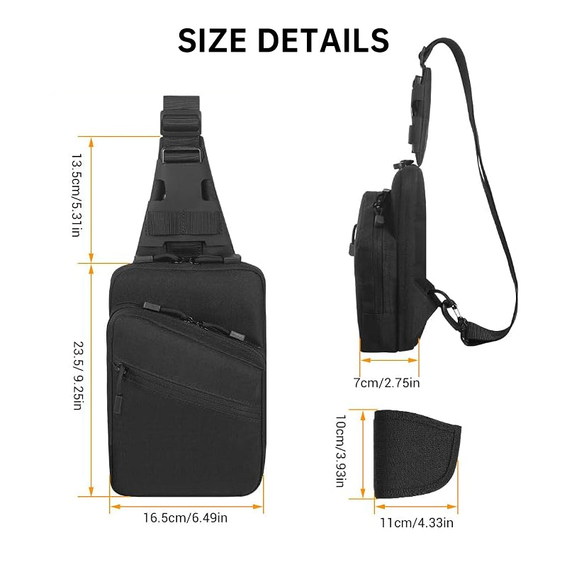 Tactical Pistol Transport Bag with Holster-Free Shipping - aurelia-clothing-8955