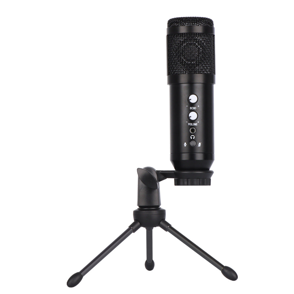 USB Condenser Microphone Mobile Computer Game Live Microphone Live Karaoke Conference Recording Microphone - Free Shipping - aurelia-clothing-8955