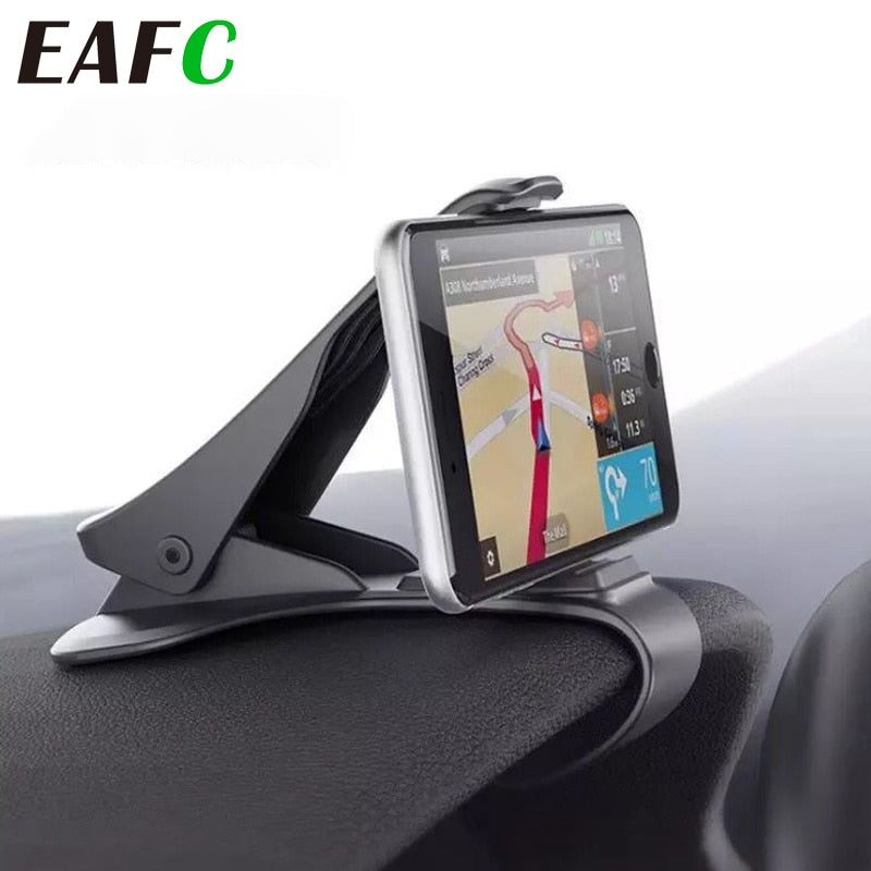 Universal Car Phone Holder GPS Navigation Dashboard Phone Holder For Mobile Phone Clip Fold Holder Mount Stand Bracket - Free Shipping - aurelia-clothing-8955