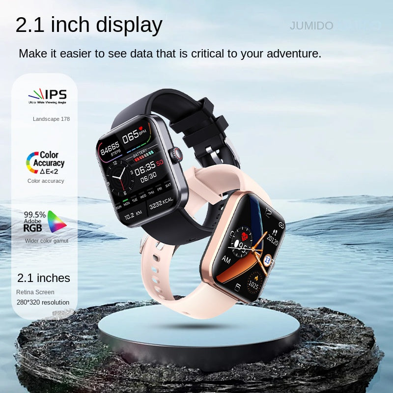 Smart Watch with Heart Rate, Blood Pressure-Free Shipping