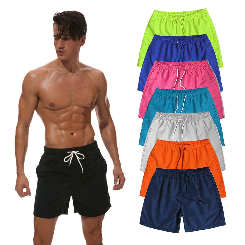 100% Polyester Beach Belt Lining Mens Quarter Pants Sports Surfing Shorts Mens - Free Shipping - aurelia-clothing-8955