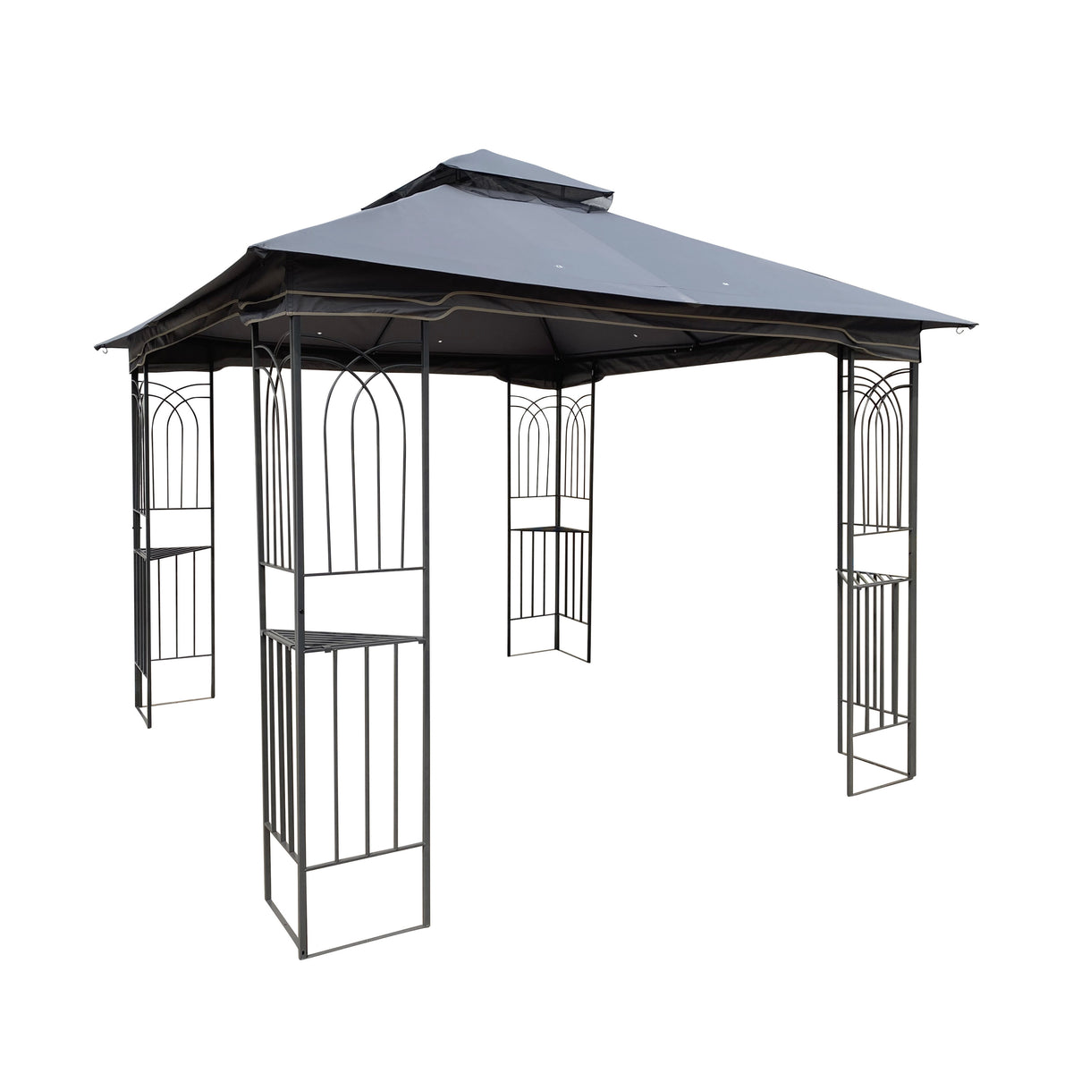 10 x 10 ft Patio Gazebo Tent - Free Shipping - aurelia-clothing-8955