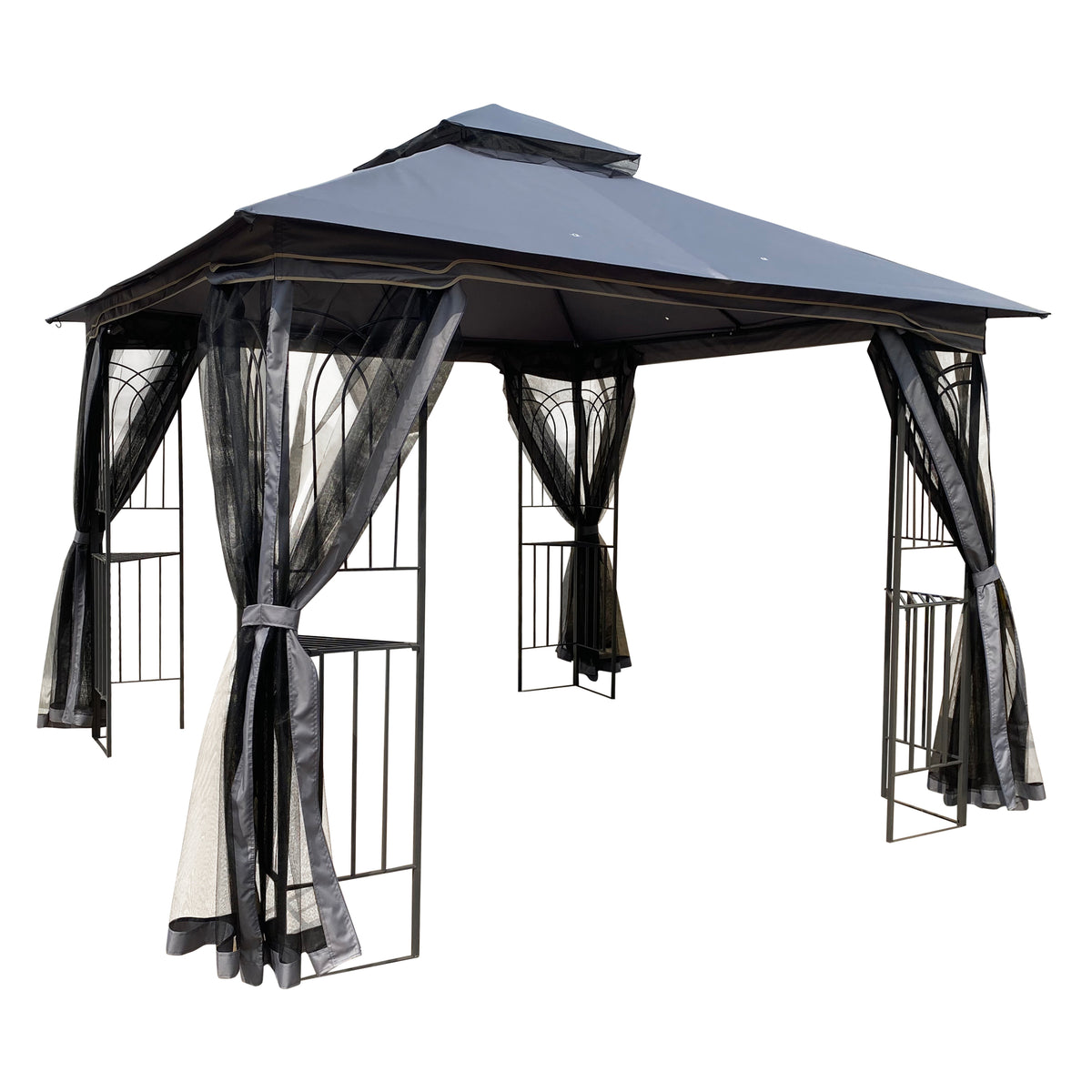 10 x 10 ft Patio Gazebo Tent - Free Shipping - aurelia-clothing-8955