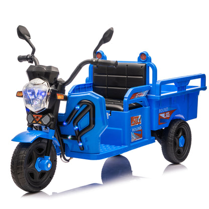 12V Kids Electric 3-Wheel Cargo Truck-Free Shipping - aurelia-clothing-8955