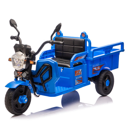 12V Kids Electric 3-Wheel Cargo Truck-Free Shipping - aurelia-clothing-8955