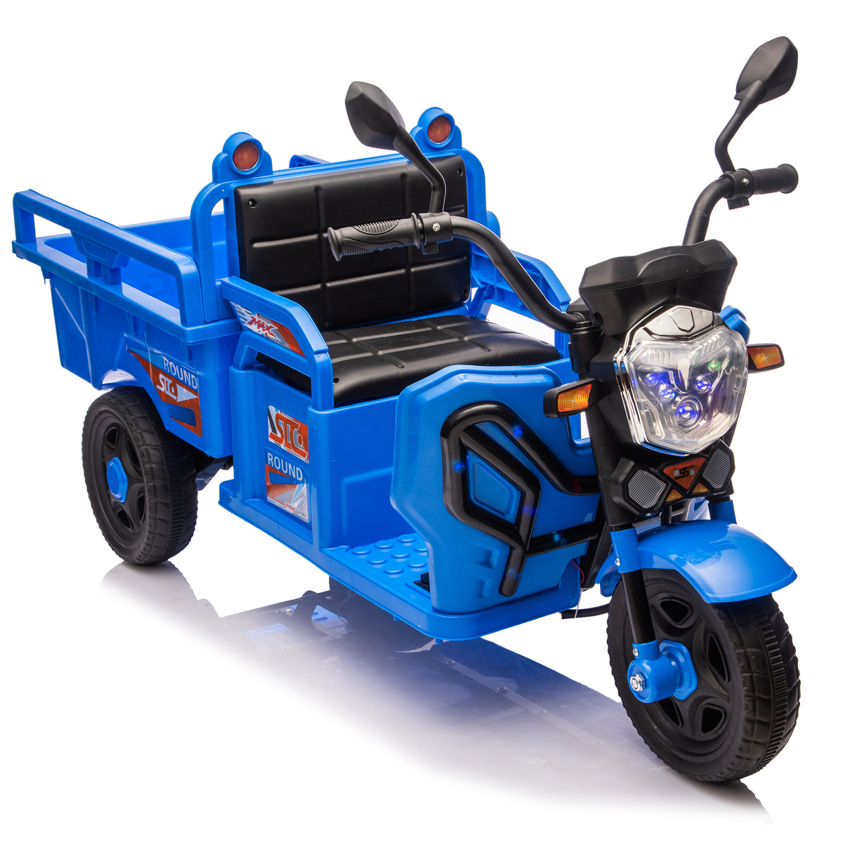 12V Kids Electric 3-Wheel Cargo Truck-Free Shipping - aurelia-clothing-8955