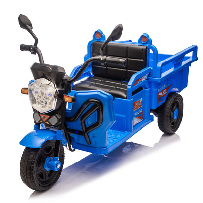 12V Kids Electric 3-Wheel Cargo Truck-Free Shipping - aurelia-clothing-8955