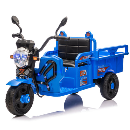 12V Kids Electric 3-Wheel Cargo Truck-Free Shipping - aurelia-clothing-8955