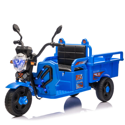 12V Kids Electric 3-Wheel Cargo Truck-Free Shipping - aurelia-clothing-8955