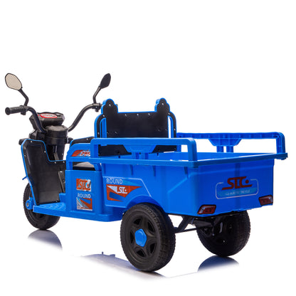 12V Kids Electric 3-Wheel Cargo Truck-Free Shipping - aurelia-clothing-8955