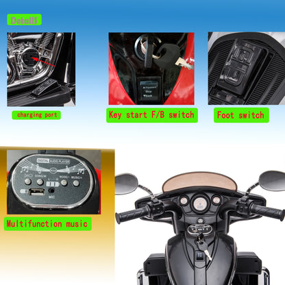 12V Kids Ride On Motorcycle, Toddler Toy-Free Shipping - aurelia-clothing-8955