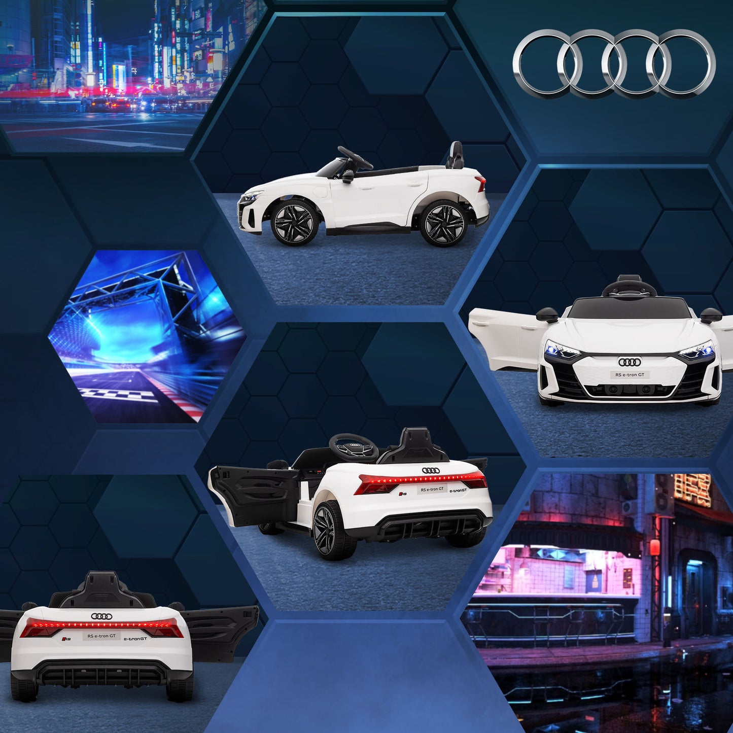 12V Licensed Audi RS E-tron GT - Free Shipping - aurelia-clothing-8955