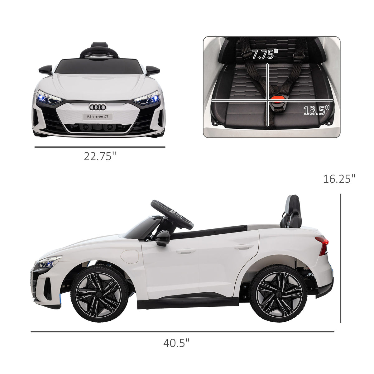 12V Licensed Audi RS E-tron GT - Free Shipping - aurelia-clothing-8955