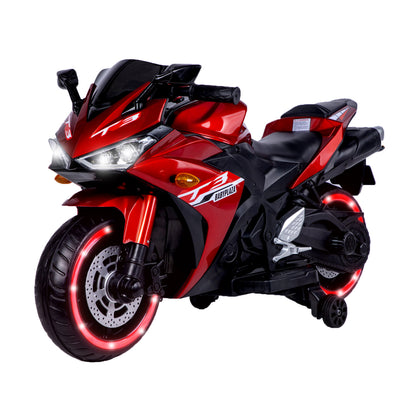12V Motorcycle with Training Wheels  Free Shipping - aurelia-clothing-8955