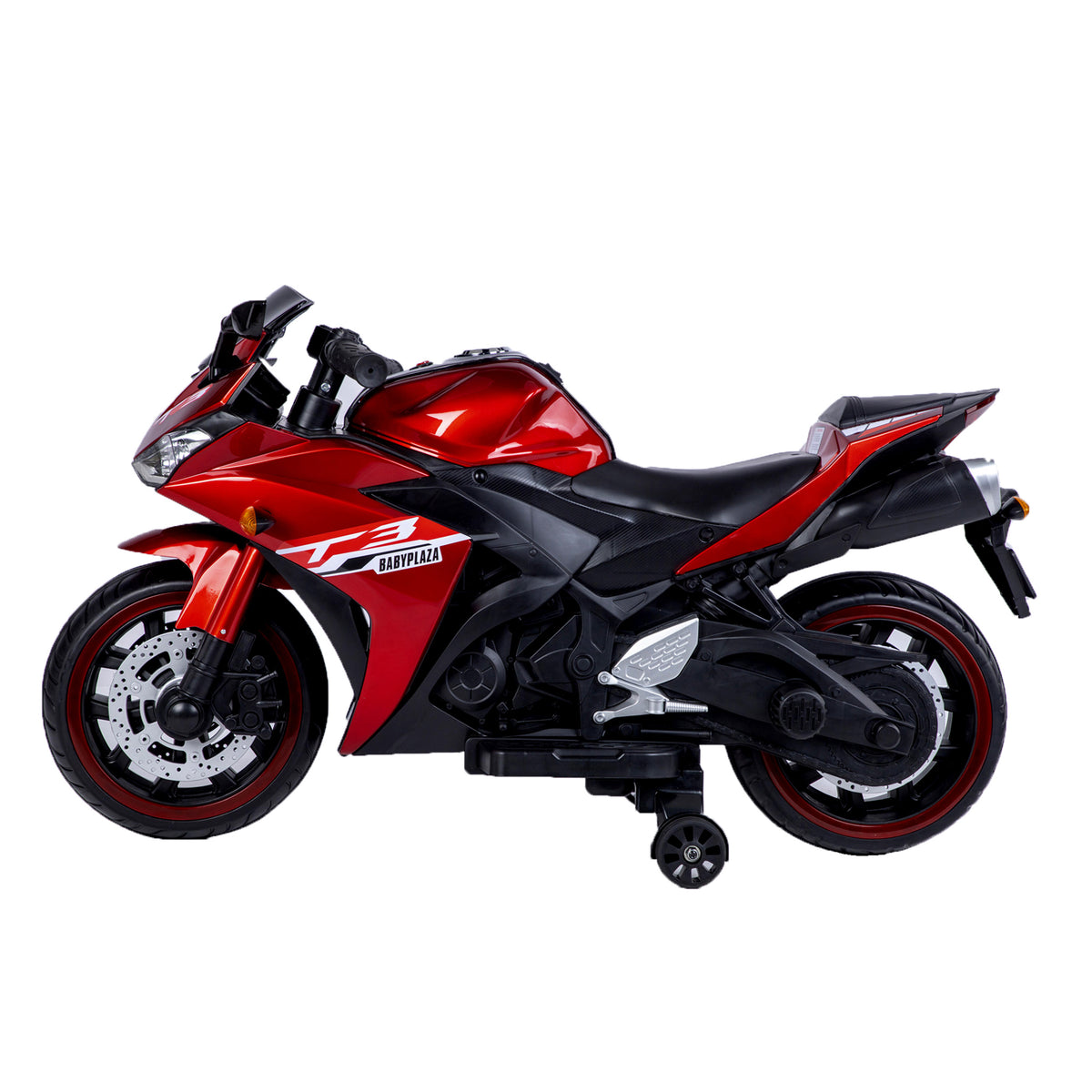 12V Motorcycle with Training Wheels  Free Shipping - aurelia-clothing-8955