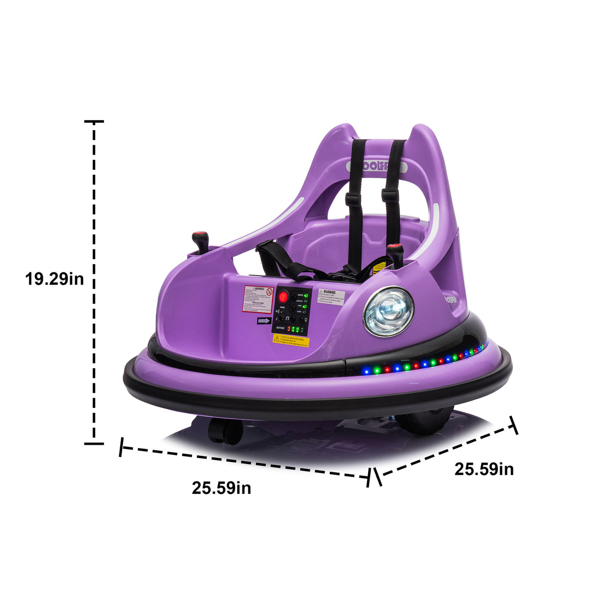 12V ride on bumper car for kids,electric car for kids-Free Shipping - aurelia-clothing-8955