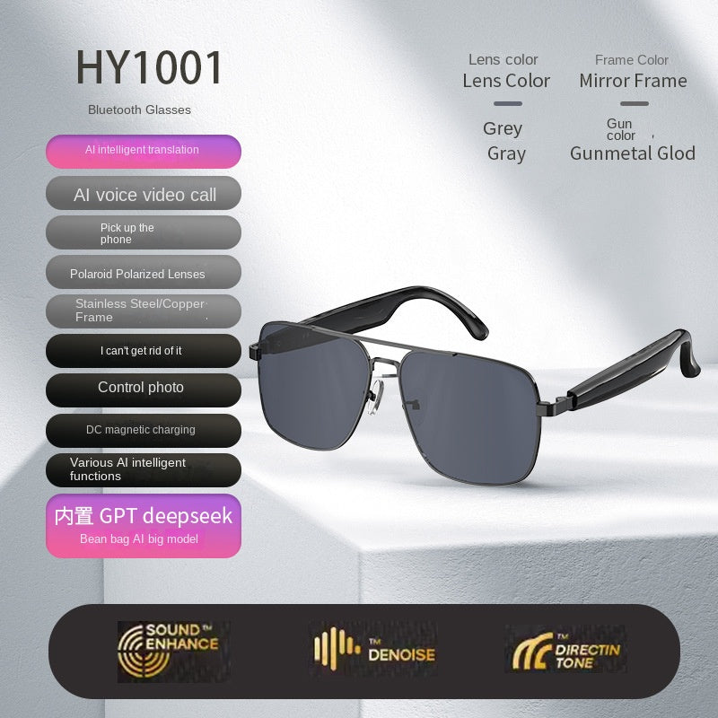 Bluetooth Smart AI Sunglasses-Free Shipping