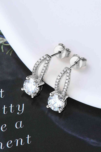 1 Carat Moissanite Sterling Silver - aurelia-clothing-8955