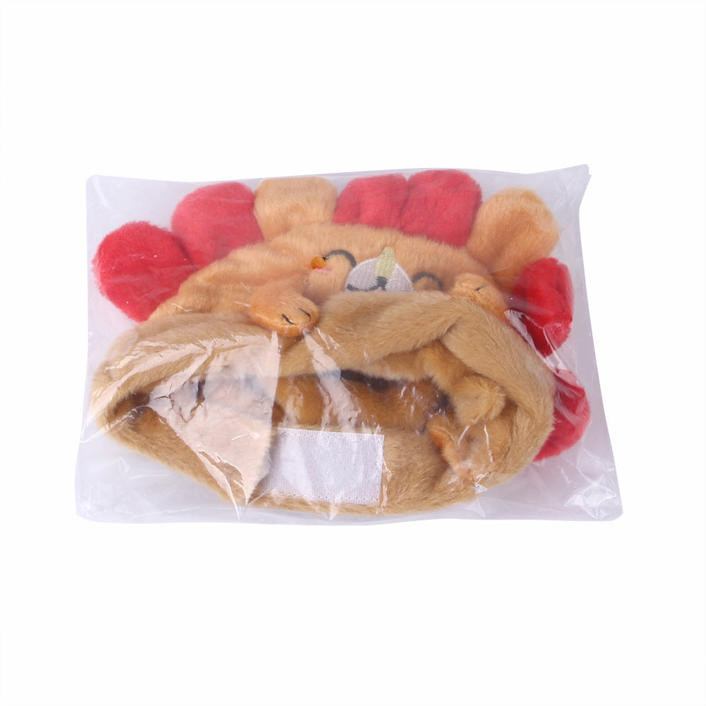 Cute Hedgehog Pattern Pet Head Cover Windproof -Free Shipping