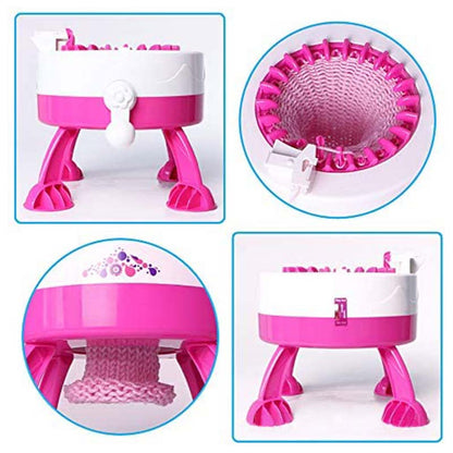 22 Needle Star Cylindrical Knitting Wool Machine Knitting Machine Creative Childrens Loom Knitting Sweater Cap Knitting Machine - Free Shipping - aurelia-clothing-8955