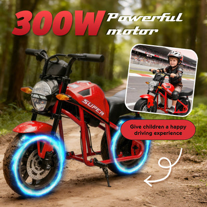 24V300W Kids Ride On XL Electric Toy Muscle Motorcycle-Free Shipping - aurelia-clothing-8955