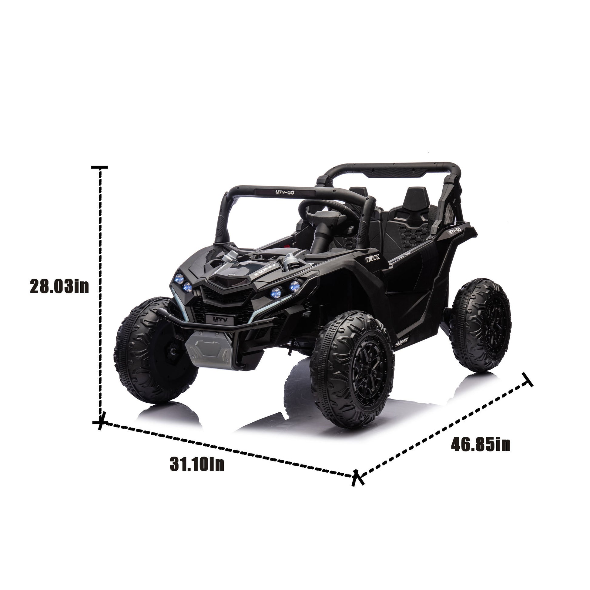 24V Two-Seater Kids Ride On UTV-Free Shipping - Aurelia Clothing
