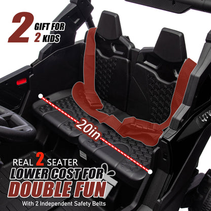 24V Two-Seater Kids Ride On UTV-Free Shipping - aurelia-clothing-8955