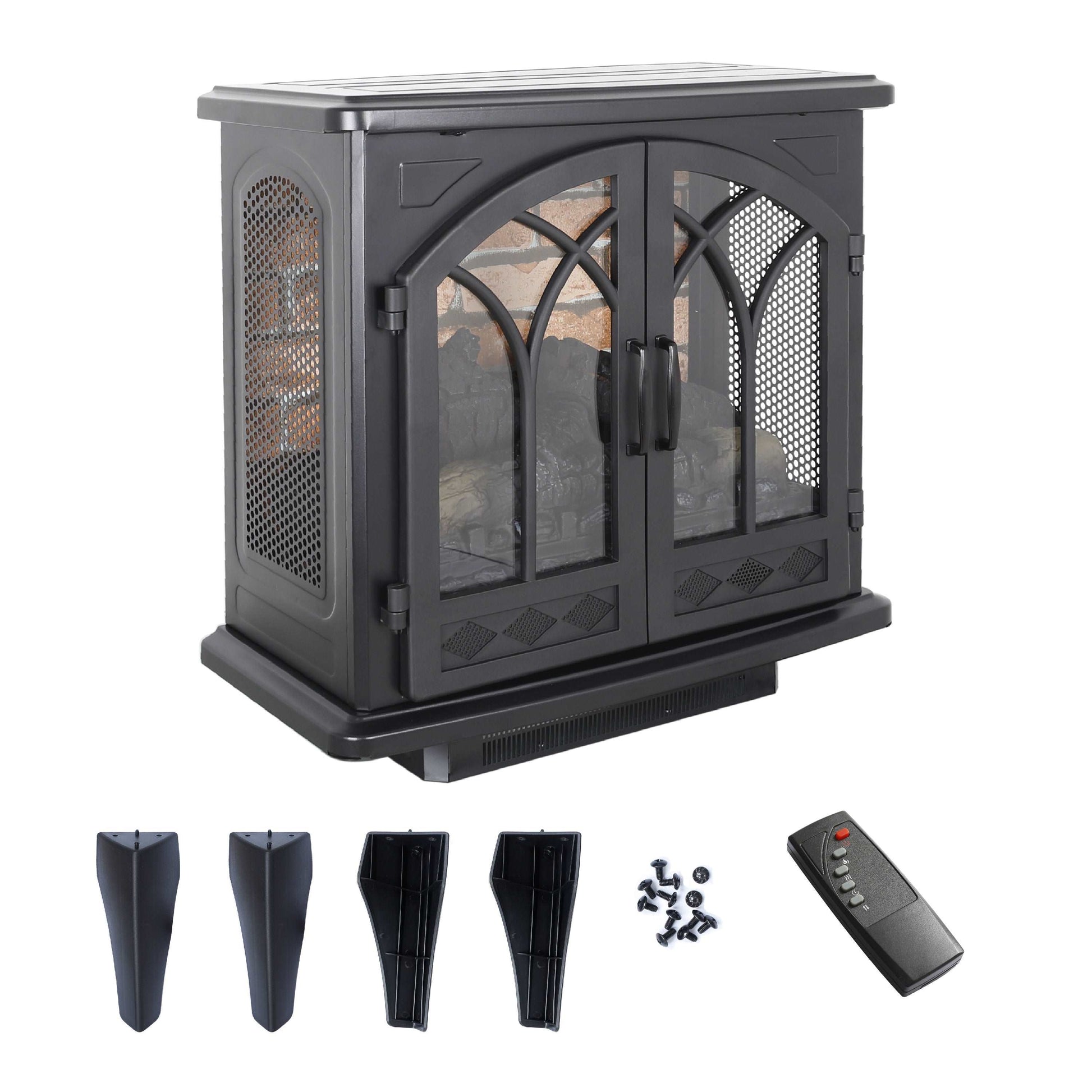 24 inch 3D Infrared Electric Stove with remote control - Free Shipping - aurelia-clothing-8955