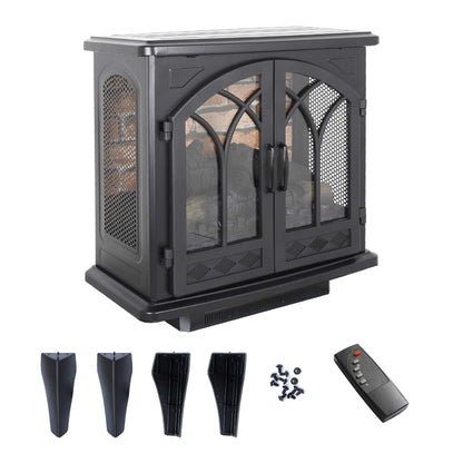24 inch 3D Infrared Electric Stove with remote control - Free Shipping - aurelia-clothing-8955
