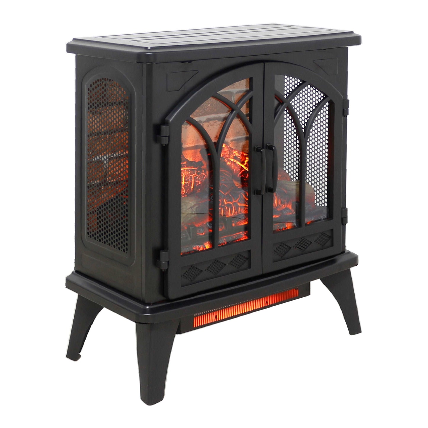 24 inch 3D Infrared Electric Stove with remote control - Free Shipping - aurelia-clothing-8955