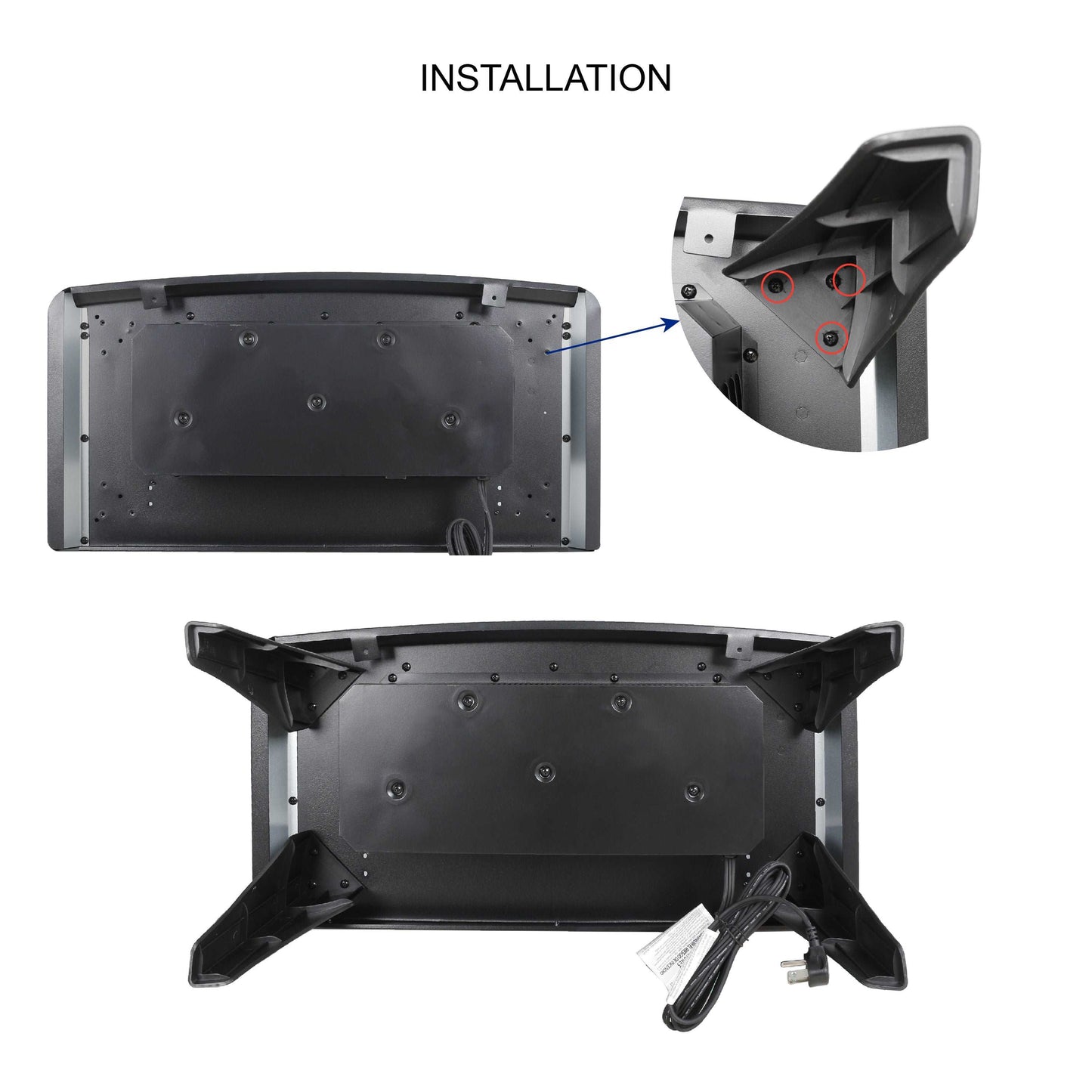 24 inch 3D Infrared Electric Stove with remote control - Free Shipping - aurelia-clothing-8955