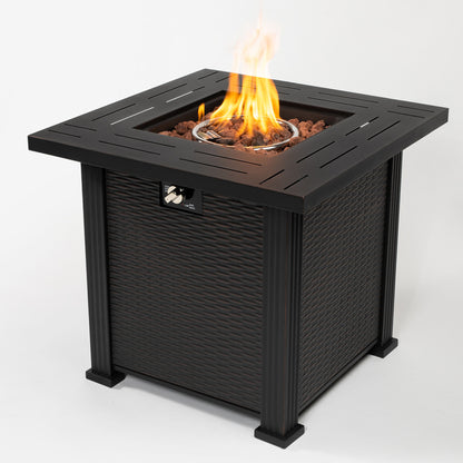 28 Propane Gas Fire Pit Table, 50000 BTU-Free Shipping - aurelia-clothing-8955
