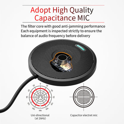360° Pickup Video Voice Call USB Omnidirectional Microphone Video Conference Microphone Microphone - Free Shipping - aurelia-clothing-8955