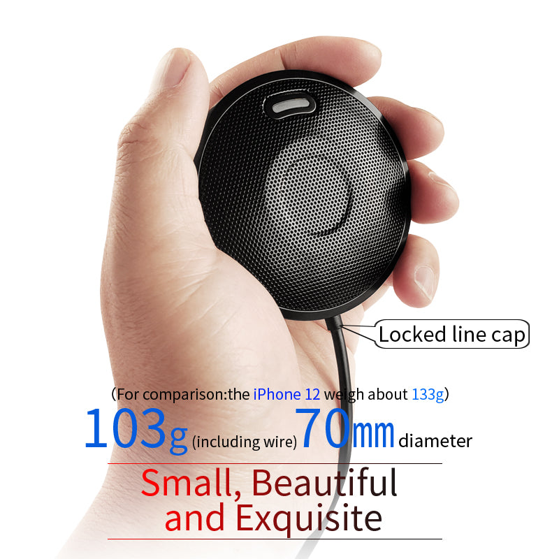 360° Pickup Video Voice Call USB Omnidirectional Microphone Video Conference Microphone Microphone - Free Shipping - aurelia-clothing-8955