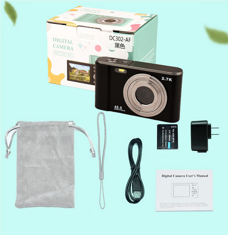 48 Million Pixel Hd Digital Camera 2.8 Inch Lcd Screen 16X Digital Zoom Periscope Lens Support Video Auto Focus Camera For Gift - Free Shipping - aurelia-clothing-8955