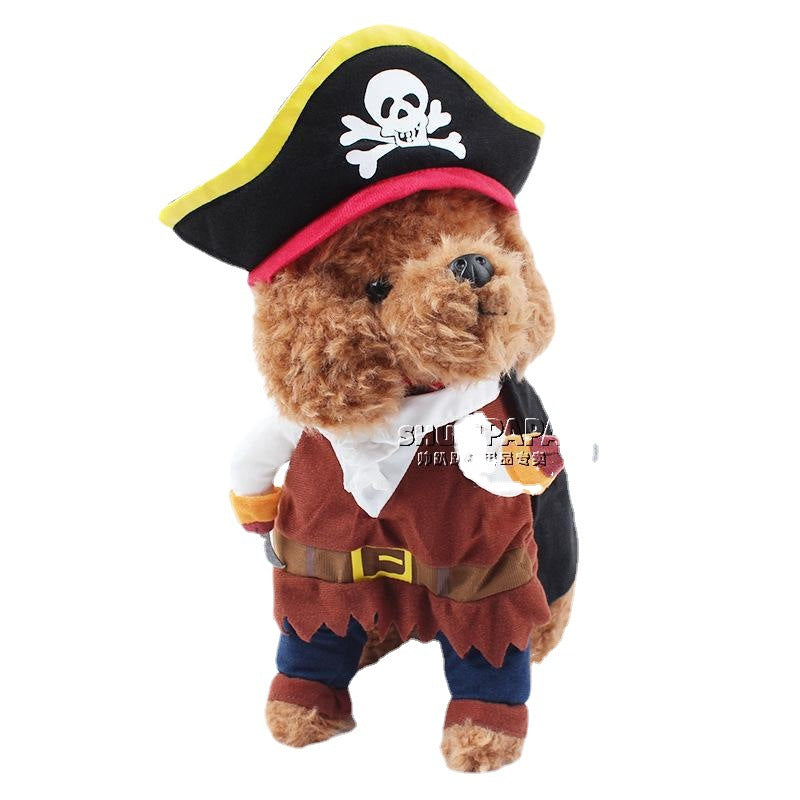 Pet Dog Pirate Costume Universal-Free Shipping