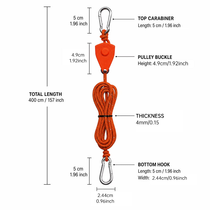 4M 6Pcs Reflective Tent Rope Set – Free Shipping - aurelia-clothing-8955