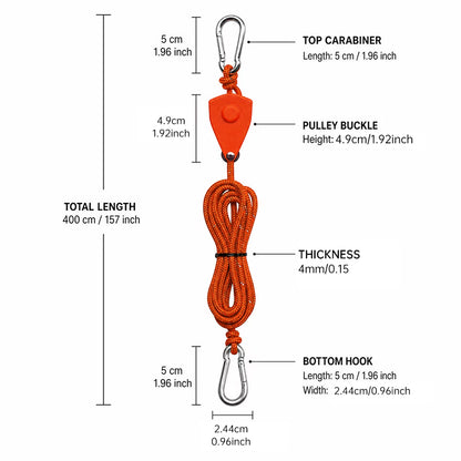 4M 6Pcs Reflective Tent Rope Set – Free Shipping - aurelia-clothing-8955