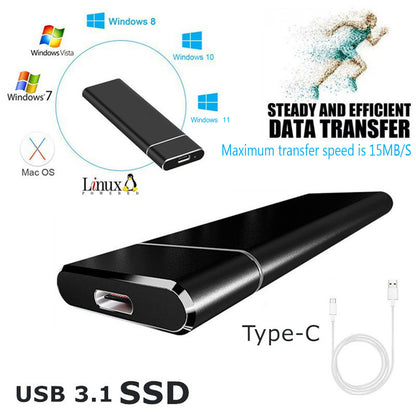 High-Speed 1TB 2TB 4TB 8TB 16TB SSD-Free Shipping