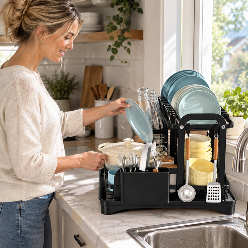 2-Tier Dish Drying Rack – Free Shipping